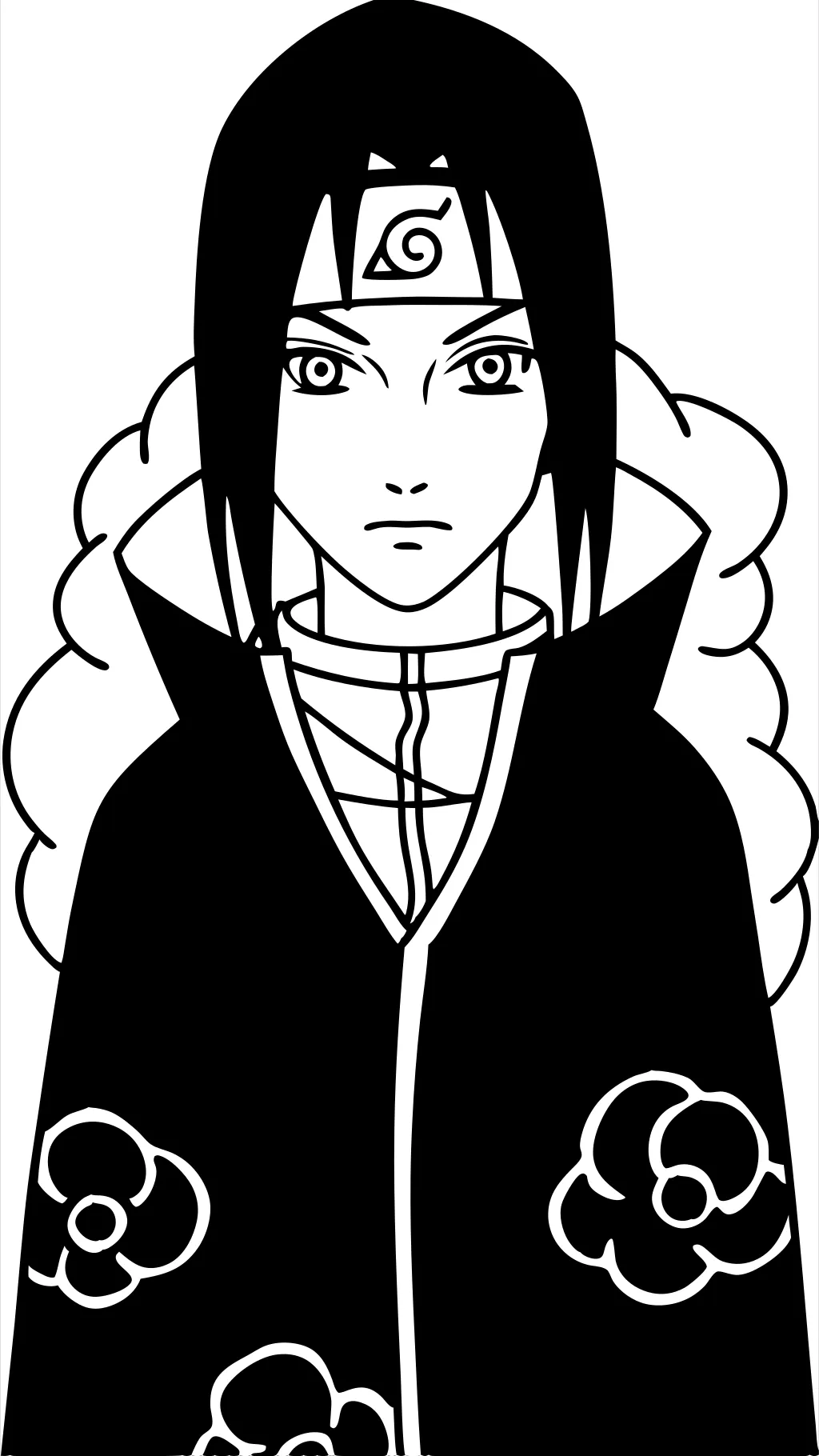 itachi uchiha coloring pages